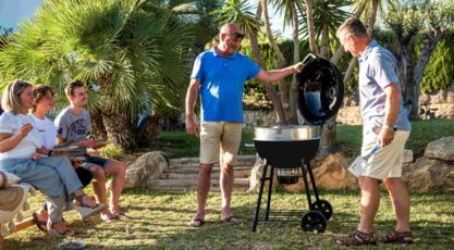 Barbecue charbon Napoleon Pro22k_cart_4